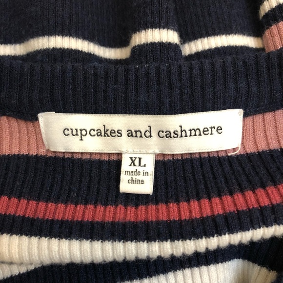 🛍CUPCAKES AND CASHMERE | Striped Sweater XL - Picture 5 of 5